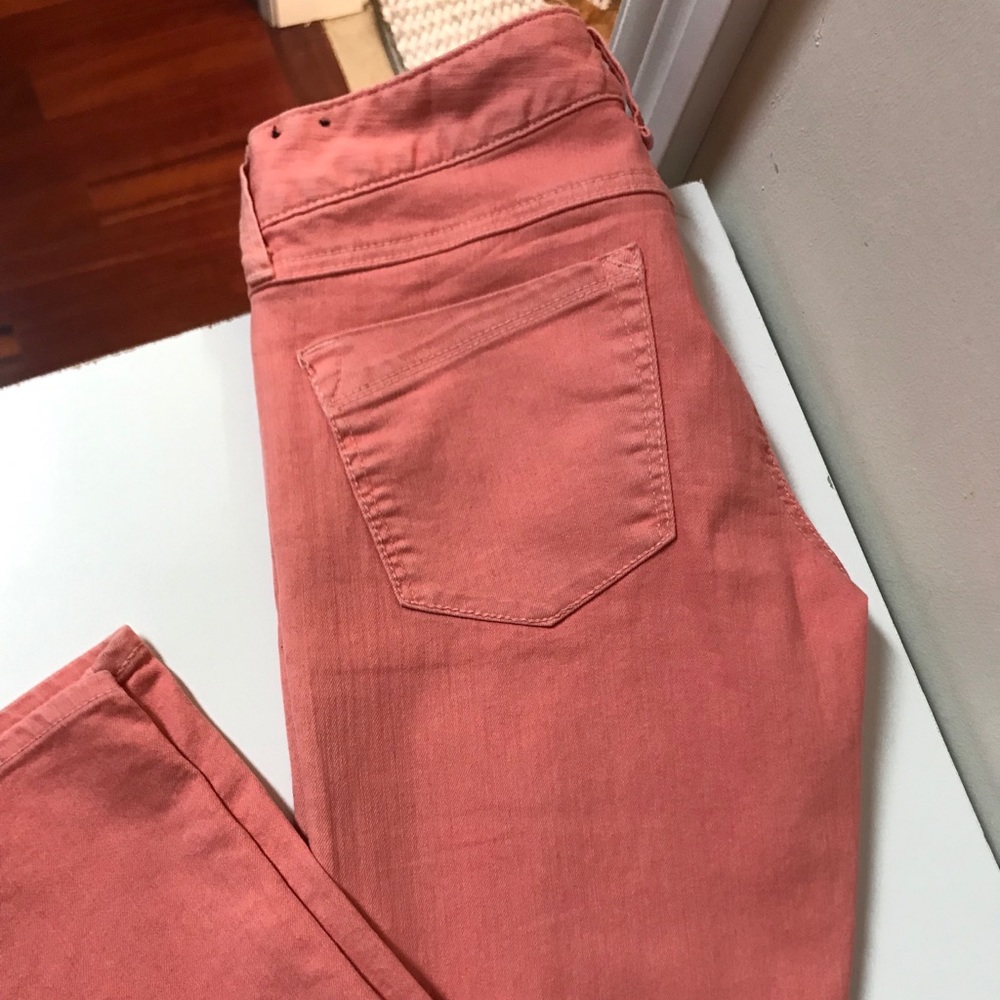 Express size 4 peach colored  jeans
